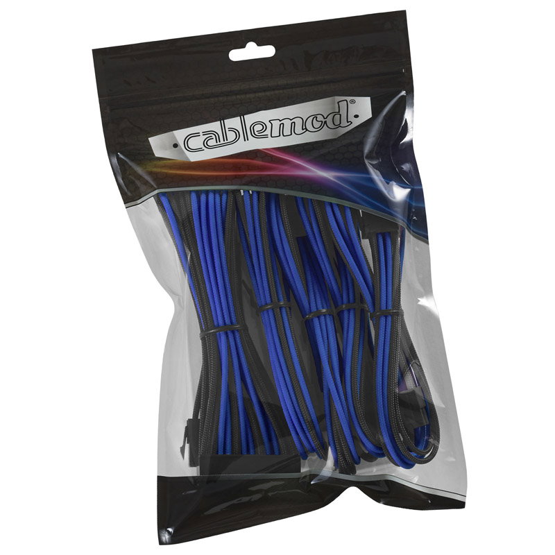 CableMod Classic ModMesh Cable Extension Kit - 8+6 Series - black/blue