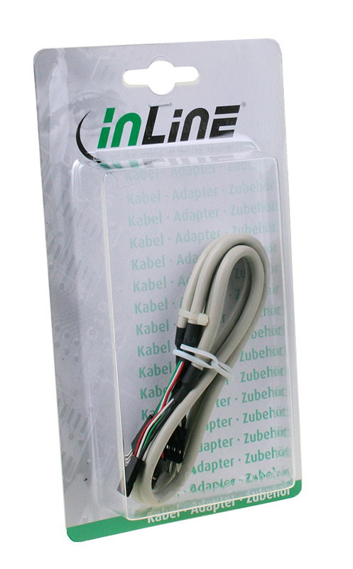 InLine USB 2.0 Verlngerung intern, 2x30cm