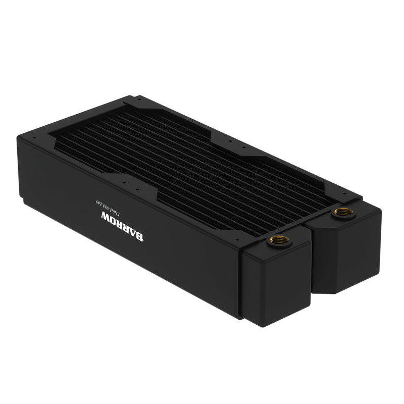Barrow Dabel-60d Radiator 240 mm - black