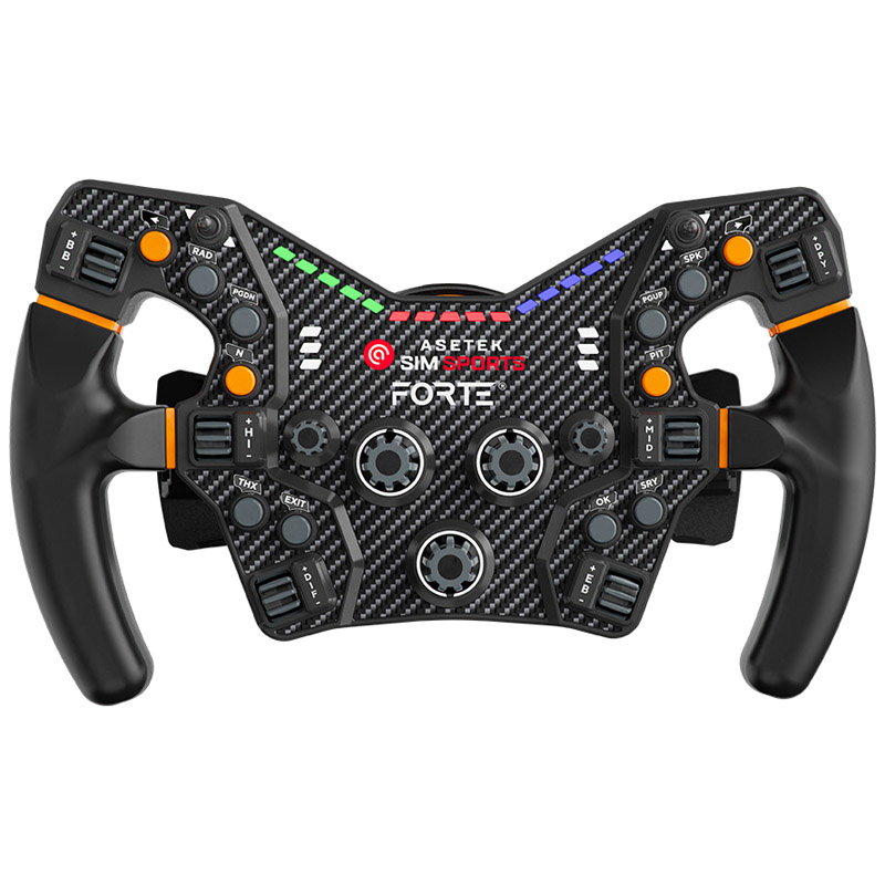 Asetek SimSports Invicta Wheelbase (27nm) + Forte Formula Wheel
