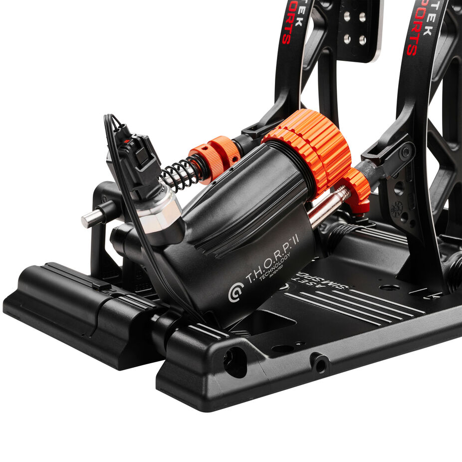 Asetek SimSports Invicta THORP II Pedalset - black