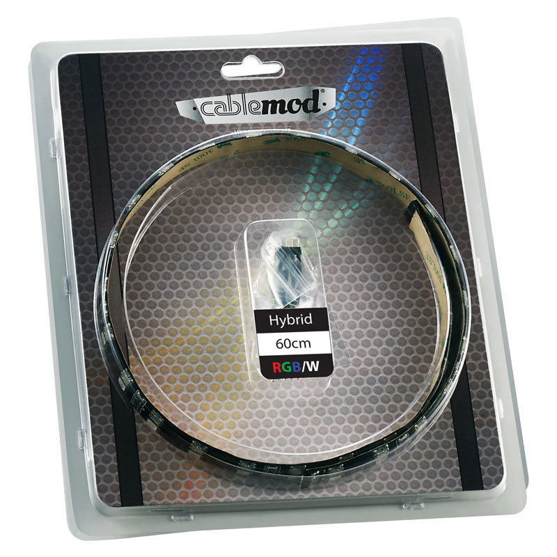 CableMod WideBeam Hybrid LED Strip 60cm - RGB/W