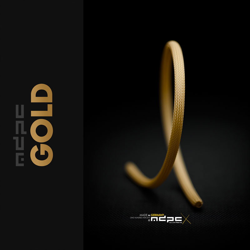 MDPC-X Sleeve Medium - gold, 1m
