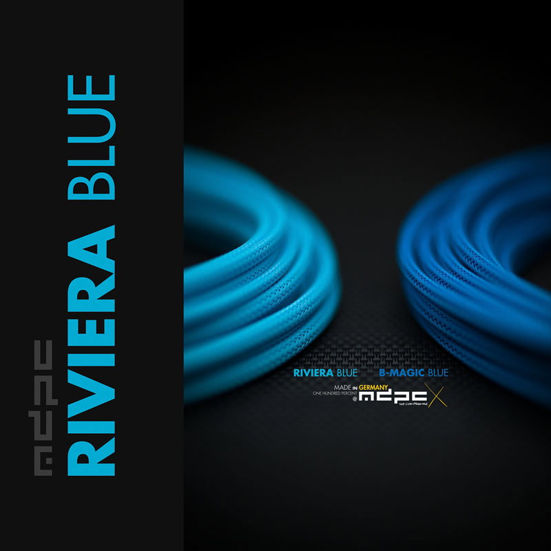MDPC-X Sleeve Medium - Riviera Blue UV, 1m