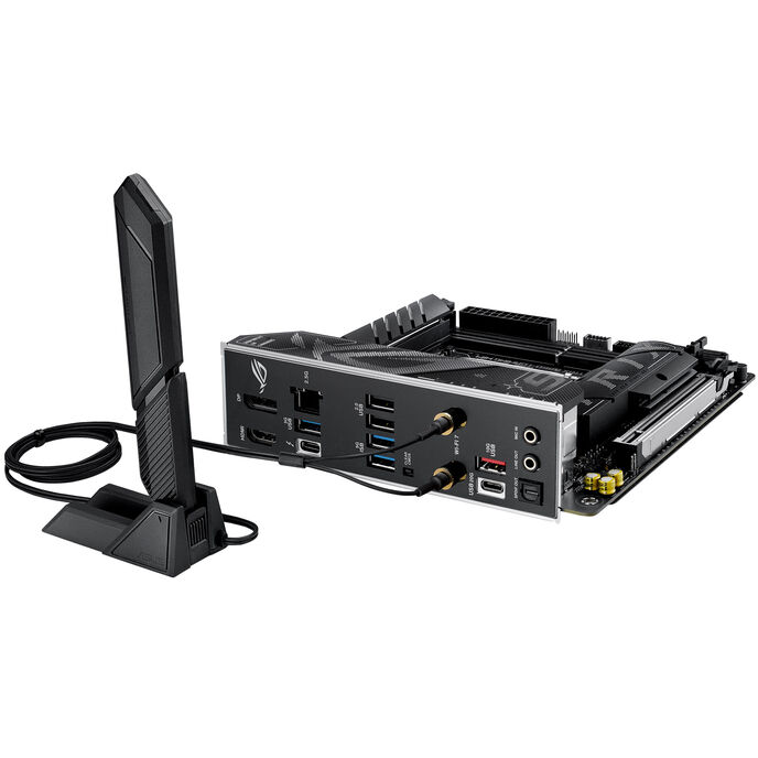 ASUS ROG Strix B860-I Gaming WiFi motherboard, LGA 1851, Intel B860, ITX, DDR5