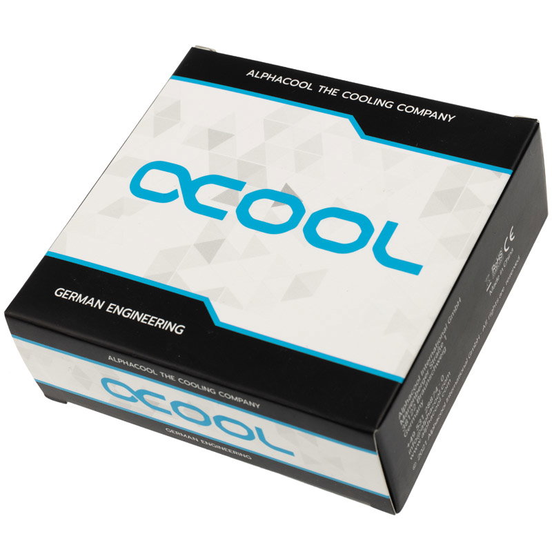 Alphacool Eiszapfen PRO Anschluss 13mm Hardtube Fitting G1/4, 6-Pack - white