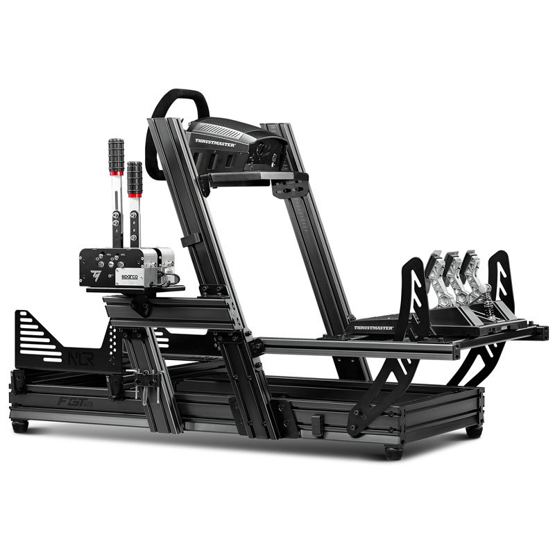 Next Level Racing F-GT Elite Aluminium Simulator Cockpit - Wheel Plate Edition