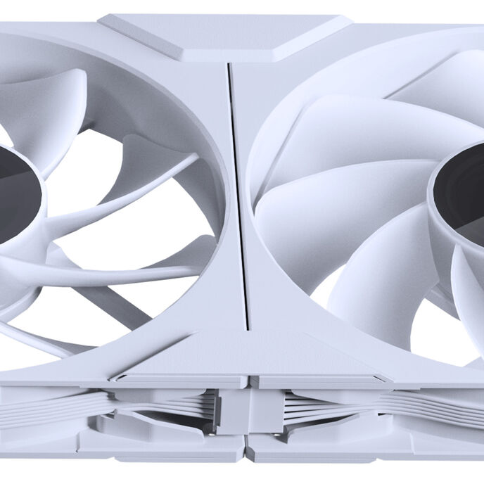 PHANTEKS M25 Gen2 PWM D-RGB fan 3er-Pack - Reverse Blade, 140mm, white