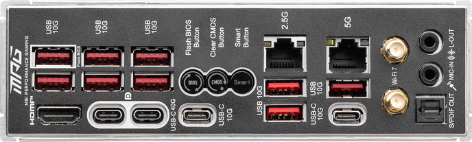 MSI MPG X870E Carbon WiFi, socket AM5, AMD X870E, ATX - DDR5