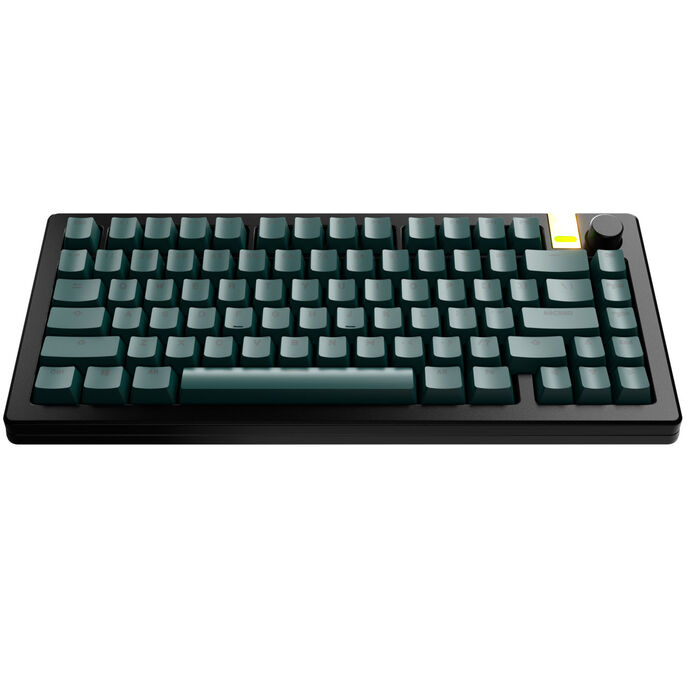 Glorious GPBT Basics Keycaps, ANSI Layout (US), PBT, Dye-Sub - Totem Green