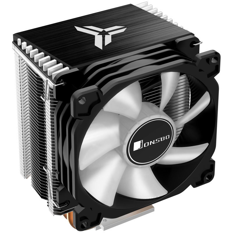 Jonsbo CR-1400 CPU-cooler, ARGB - 92mm, black