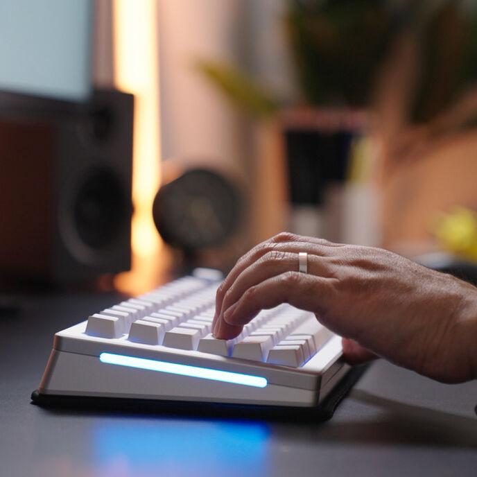 Glorious Keyboard Mat, genht - 65%, black