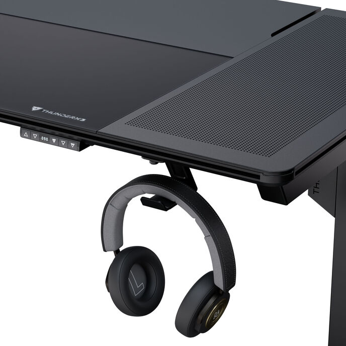 ThunderX3 LAB-X Gaming Tisch, Hhenverstellbar - black
