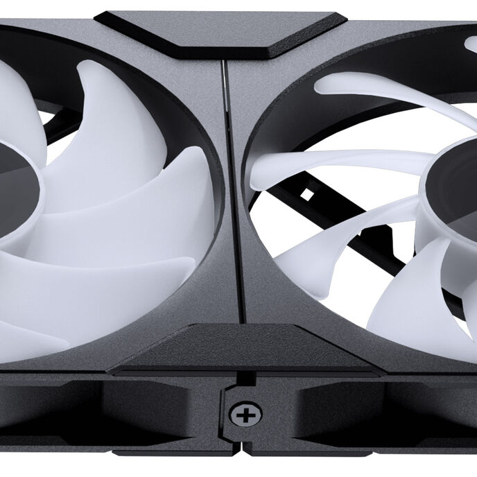 PHANTEKS M25 Gen2 PWM D-RGB fan, 3er-Pack - 140mm, black