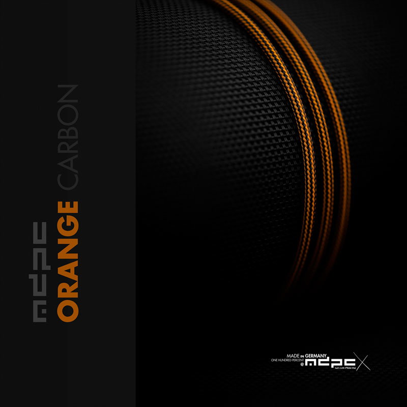 MDPC-X Sleeve XTC - orange-Carbon, 1m