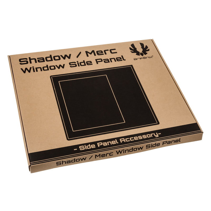 BitFenix Shadow & Merc Alpha/Beta Window-Seitenteil - black