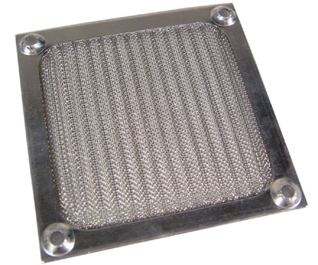 Kolink Aluminium fan Filter 120mm - silver