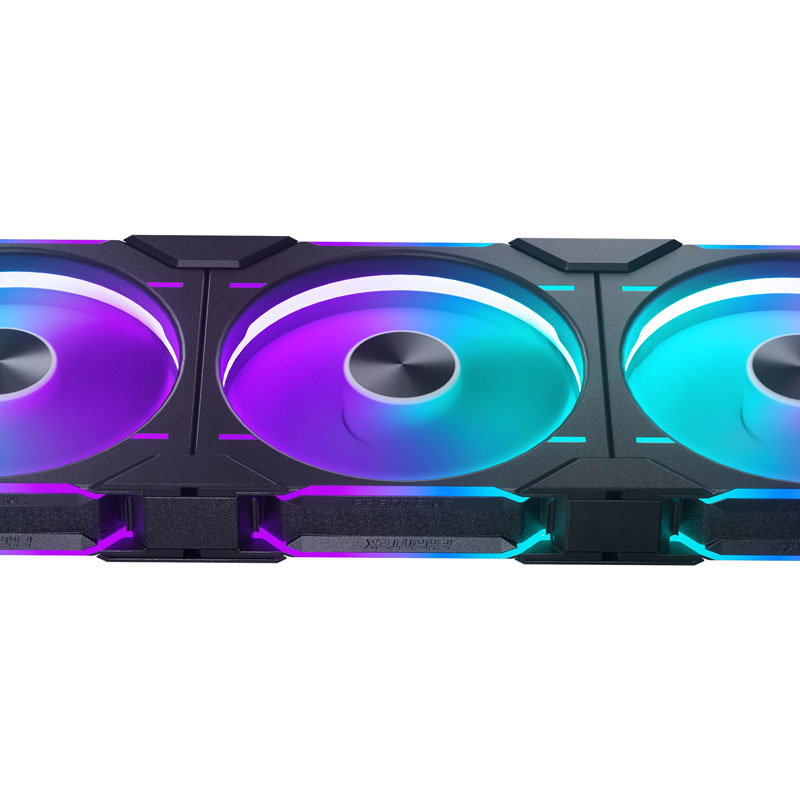 Phanteks D30 PWM Reverse Airflow, D-RGB Fan - 140mm, black