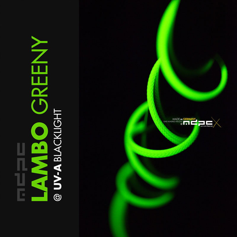 MDPC-X Sleeve Small - Lambo-Greeny UV, 1m