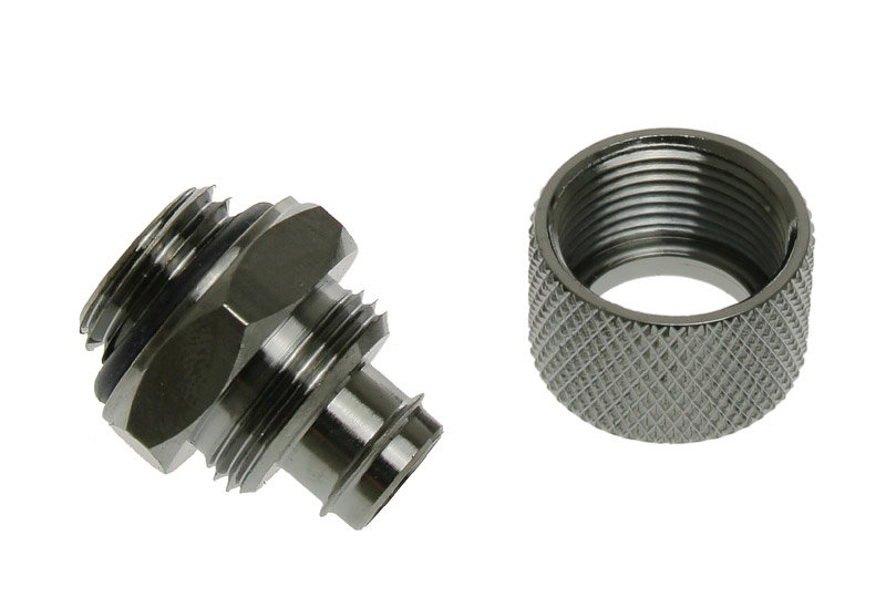 Wasseranschluss-Set 11/8mm - black