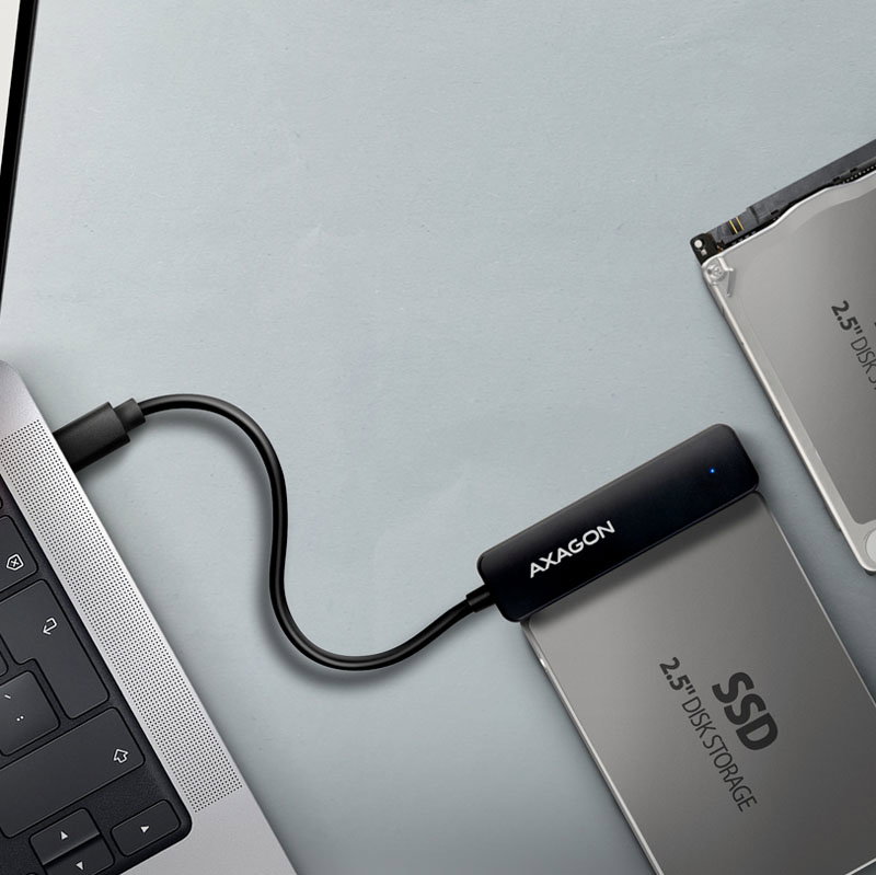 AXAGON ADSA-FP2C USB-C 3.2 Gen1 - SATA 6G 2.5 HDD/SSD FASTPort2 Adapter