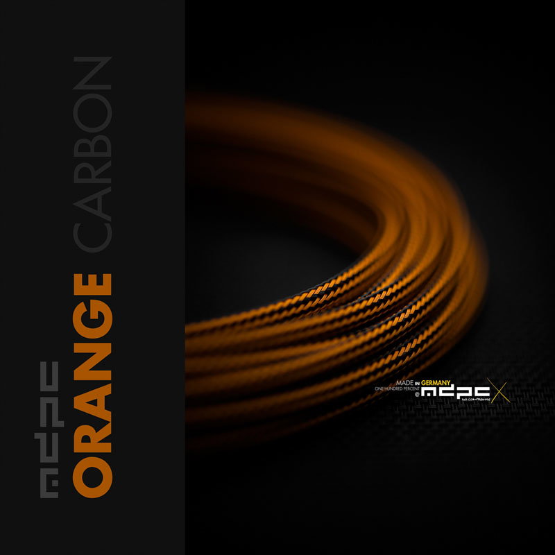 MDPC-X Sleeve Small - orange-Carbon, 1m