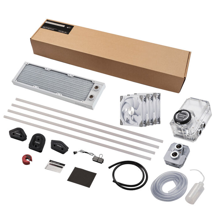 PHANTEKS Glacier EZ-Fit 360 D30-KIT, water coolingsset - white