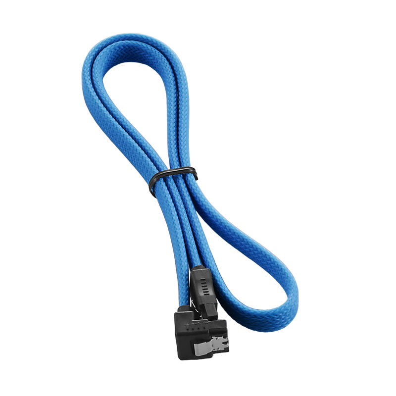 CableMod ModMesh Right Angle SATA 3 Cable 60cm - lightblue