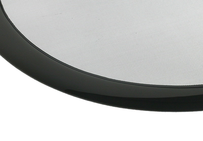 DEMCiflex Staubfilter 200mm, rund - black/black