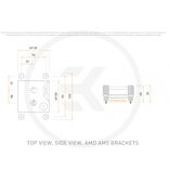 EK Water Blocks EK-Quantum Velocity 1700/1851/AM5 - white