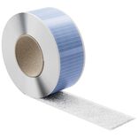 LABEL THE CABLE TOUGH TAPE STRAP Klettband-Rolle - white, 5m, 50mm