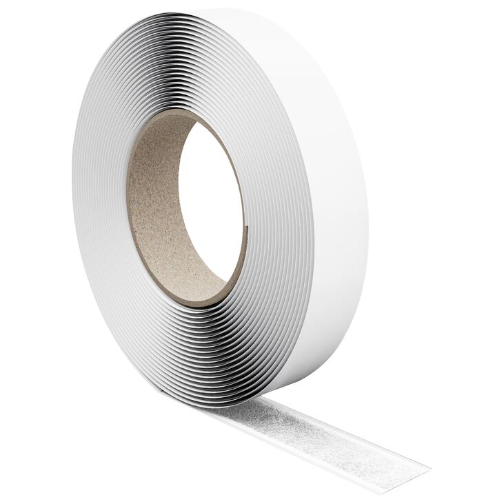 LABEL THE CABLE EASY TAPE STRAP Klettband-Rolle - 8m, 20mm, white