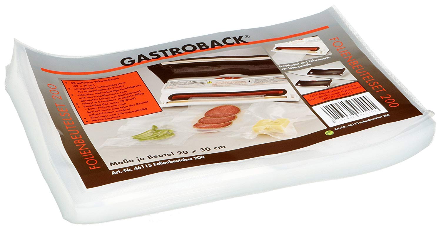 Gastroback 46115 Vaccum Sealer Bags 20x30cm
