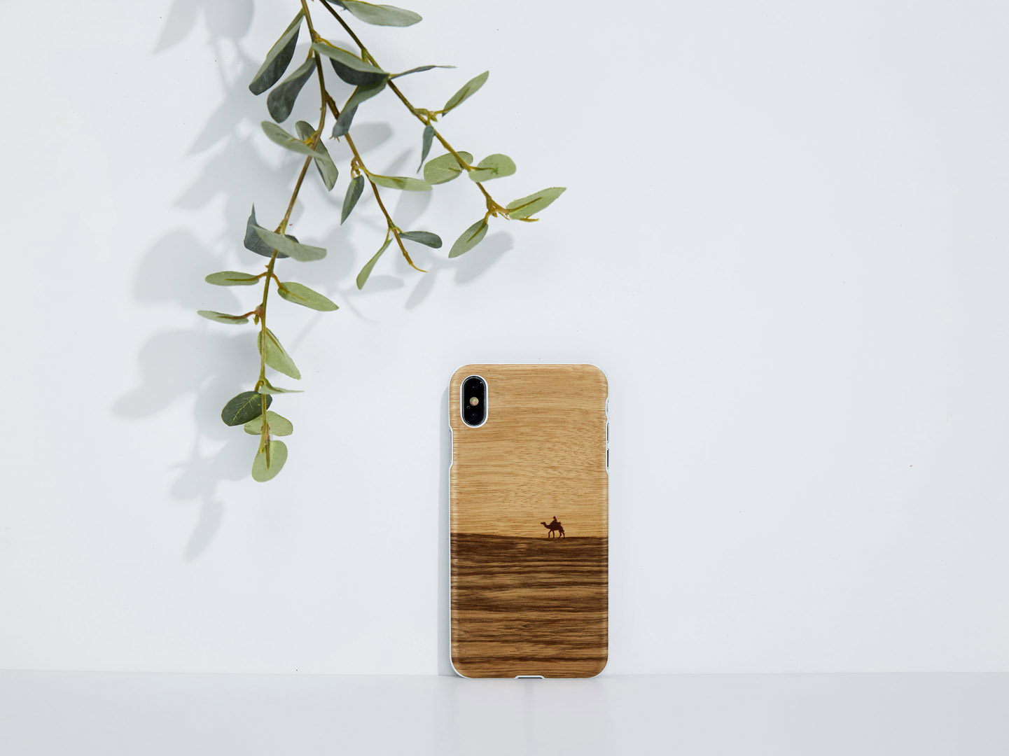 MAN&WOOD SmartPhone case iPhone XS Max terra white