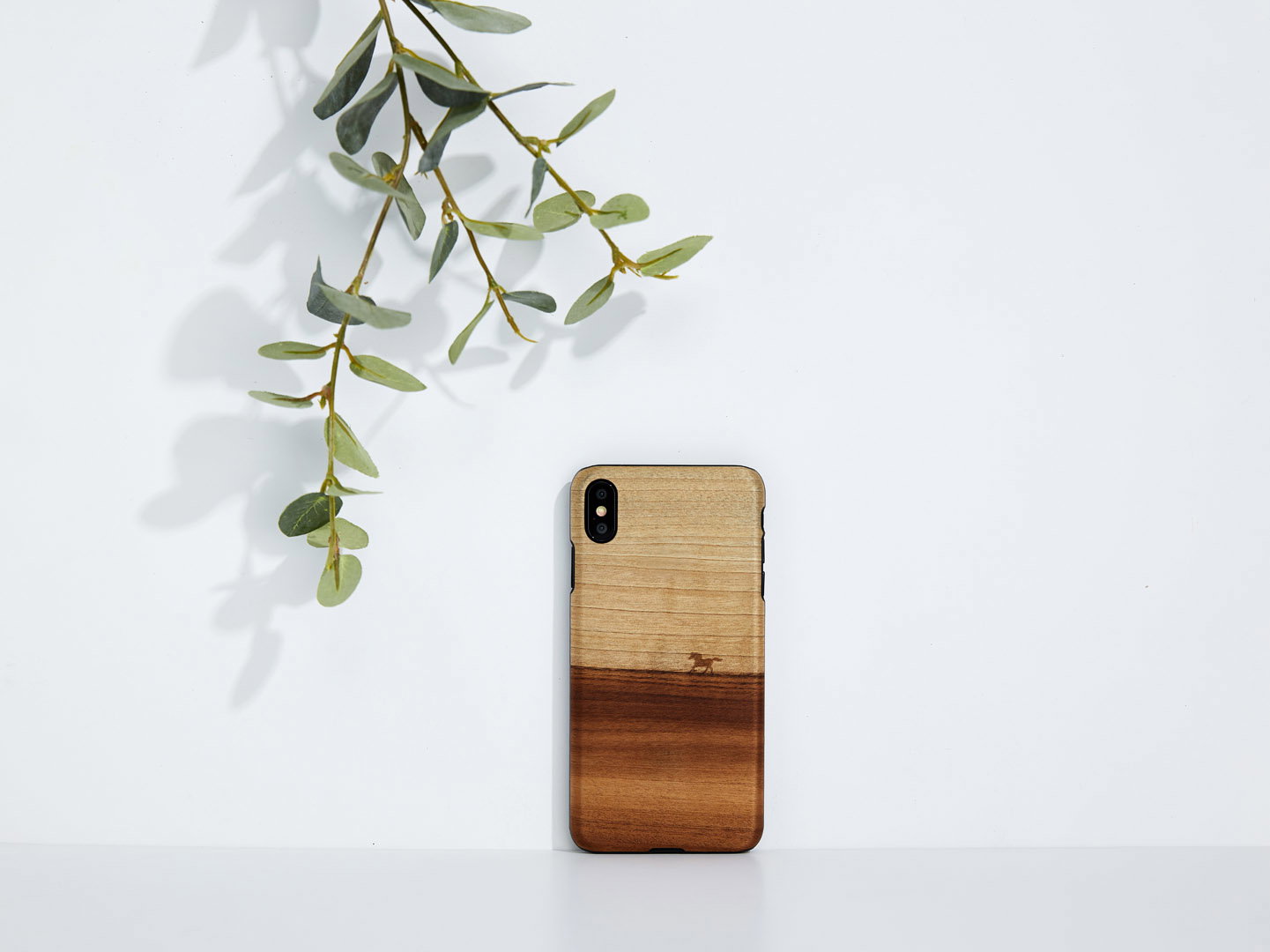 MAN&WOOD SmartPhone case iPhone XS Max mustang black