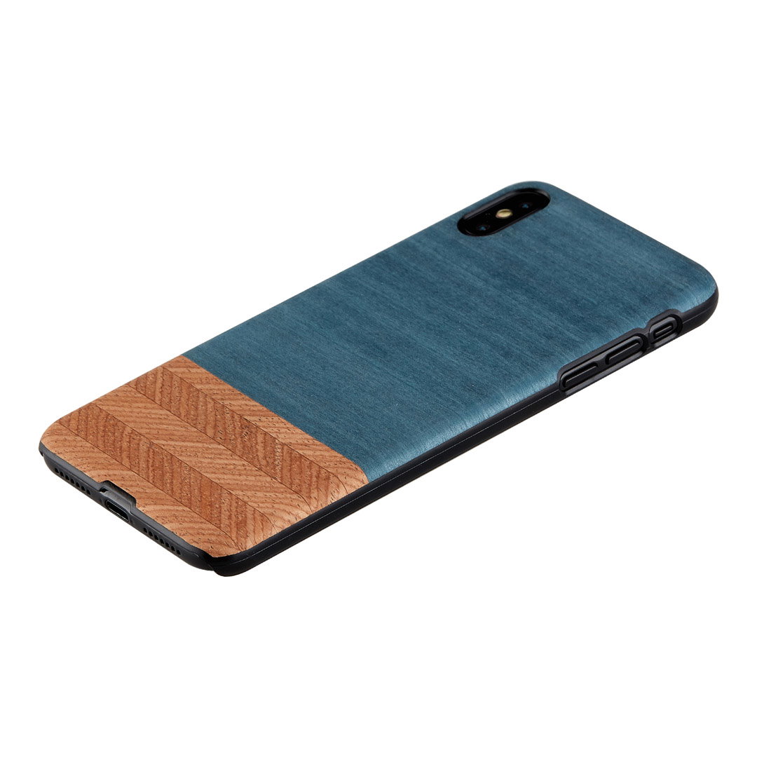 MAN&WOOD SmartPhone case iPhone XS Max denim black
