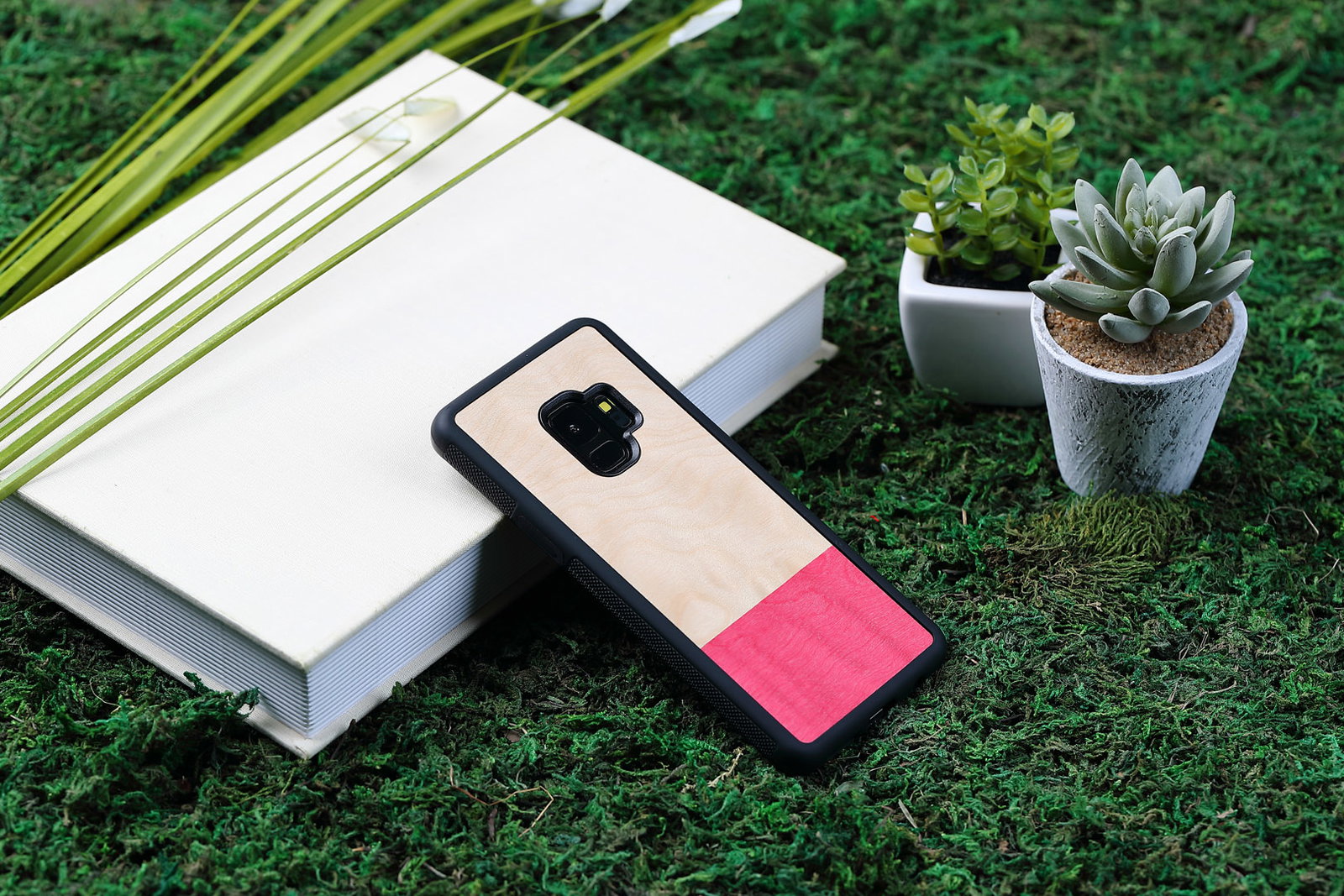 MAN&WOOD SmartPhone case Galaxy S9 miss match black