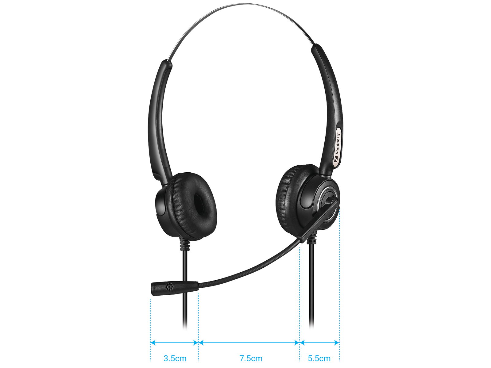 Sandberg 126-13 USB Office Headset Pro Stereo