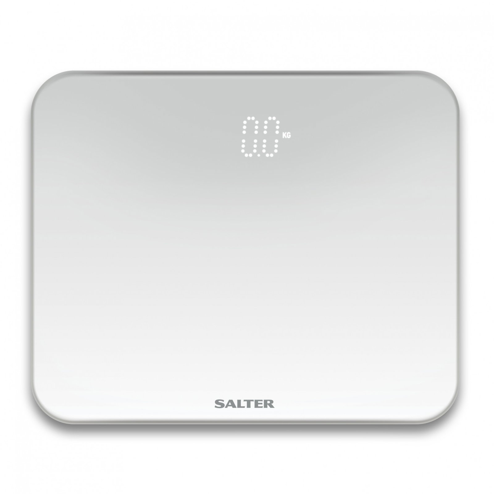 Salter 9204 WFEU12 Ghost Digital Bathroom Scale, White