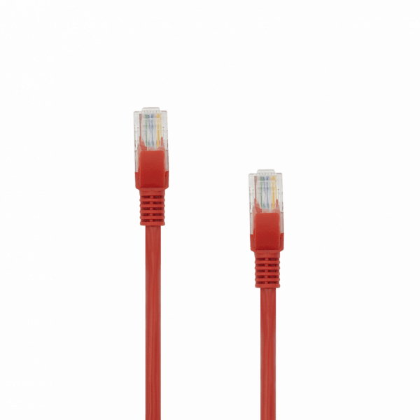 Sbox UTP-1R CAT5E 1 M Red