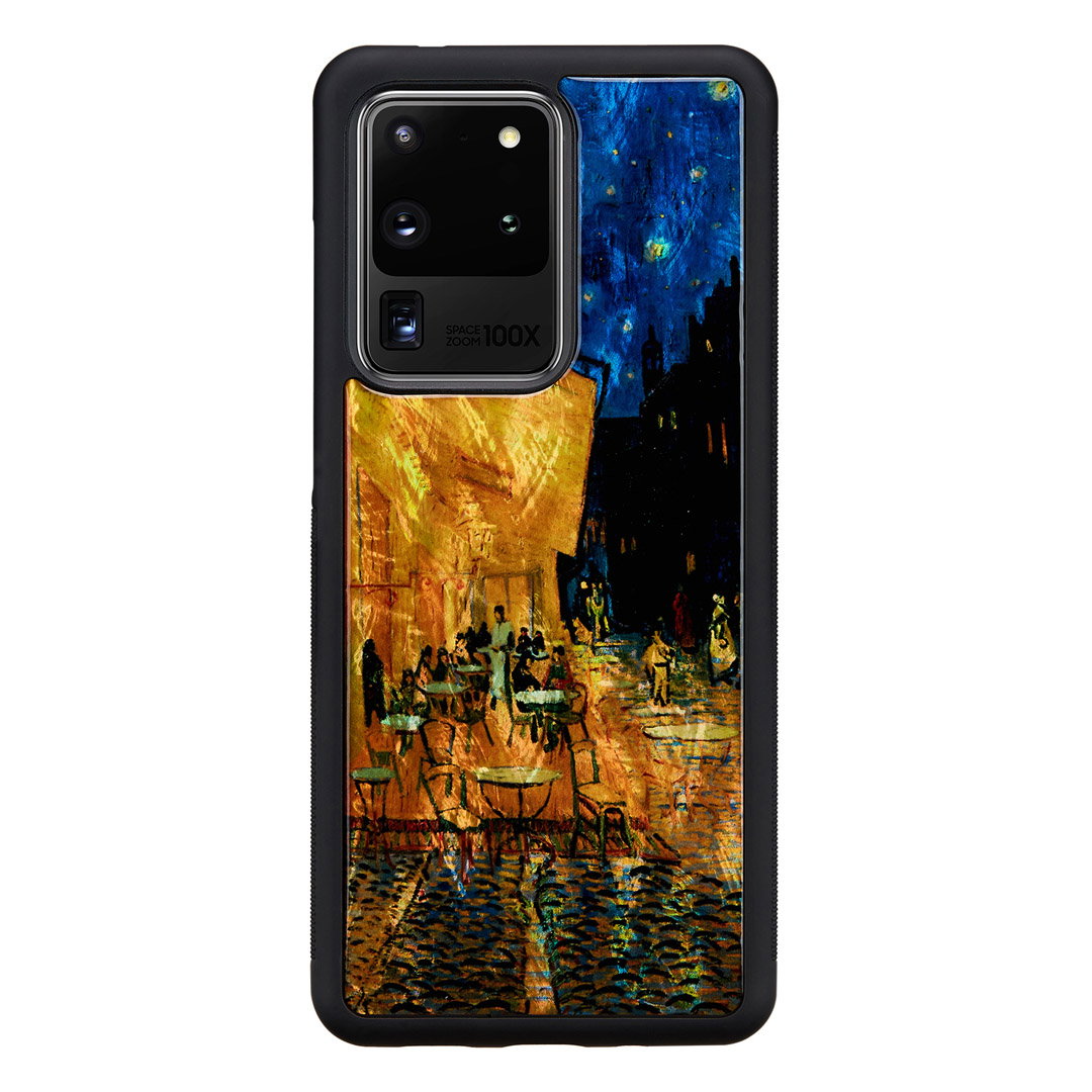 iKins case for Samsung Galaxy S20 Ultra cafe terrace black