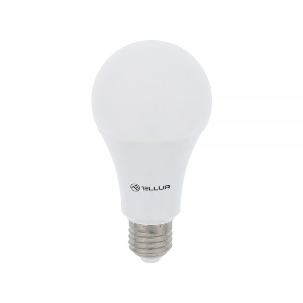 Tellur WiFi Smart Bulb E27, 10W White/Warm, Dimmer