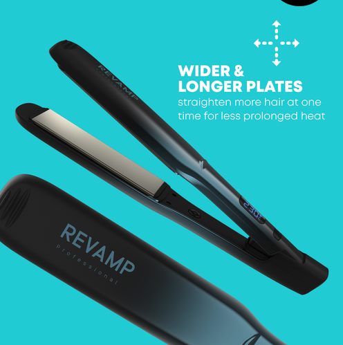 Revamp ST-2000-EU Progloss Wide Ultra X Shine Hair Straightener