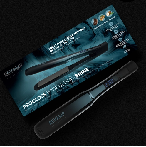 Revamp ST-2000-EU Progloss Wide Ultra X Shine Hair Straightener