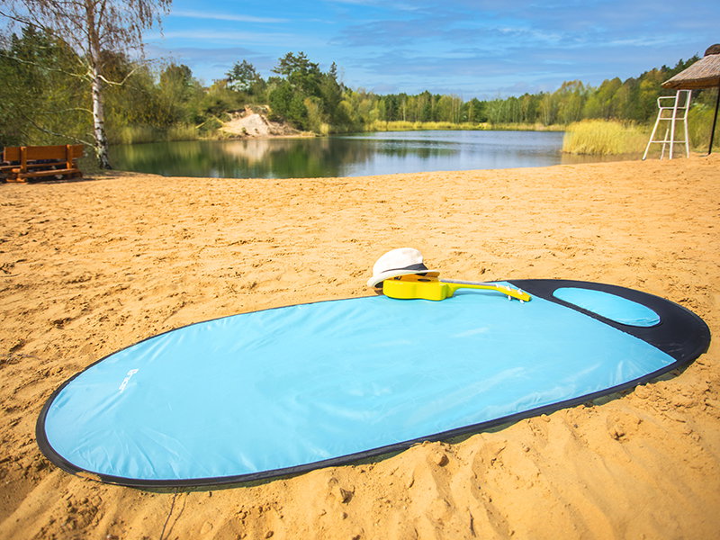 Tracer 46933 Beach Pop Up Mat Blue