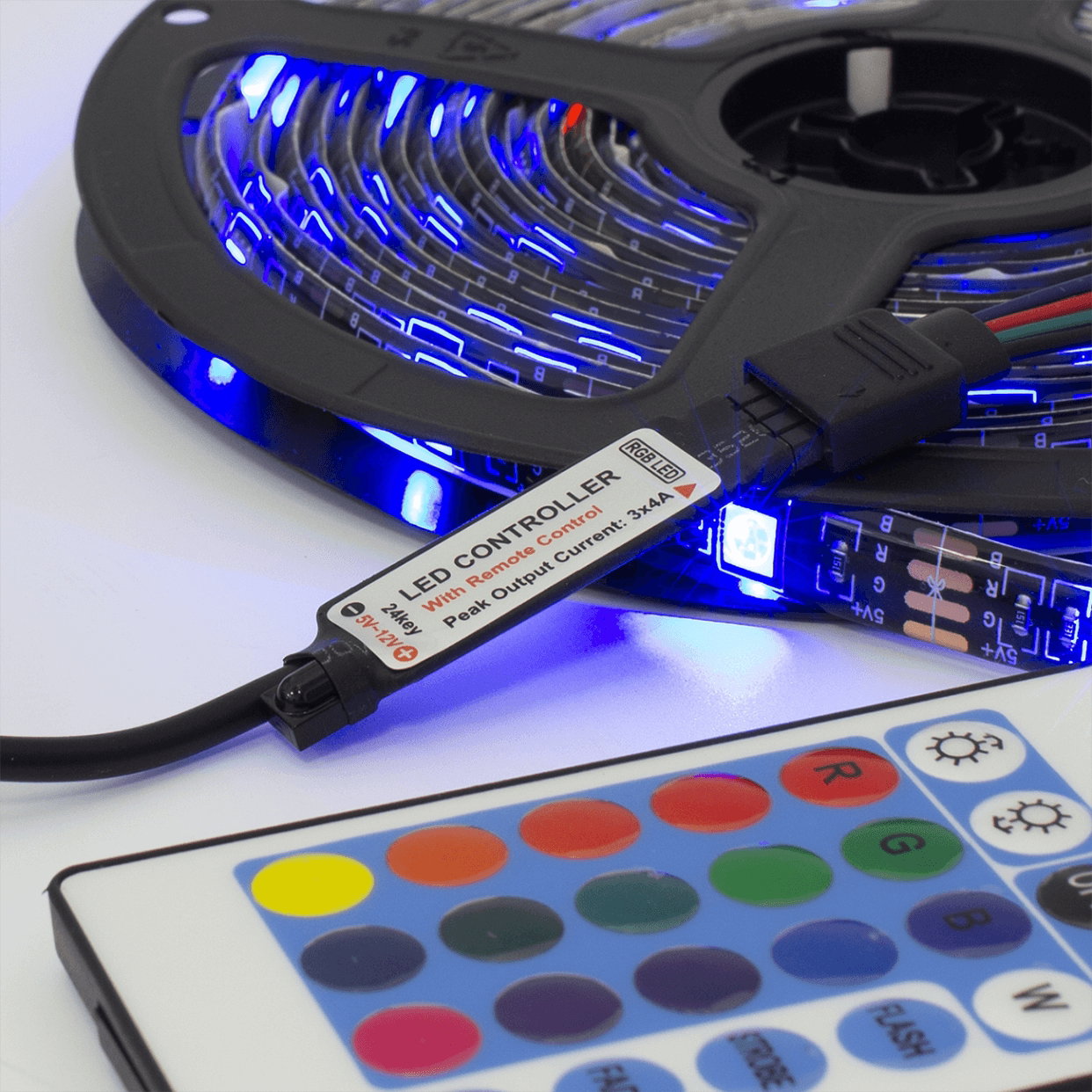 White Shark HELIOS-3 LED-03 RGB Led StripSet 3m
