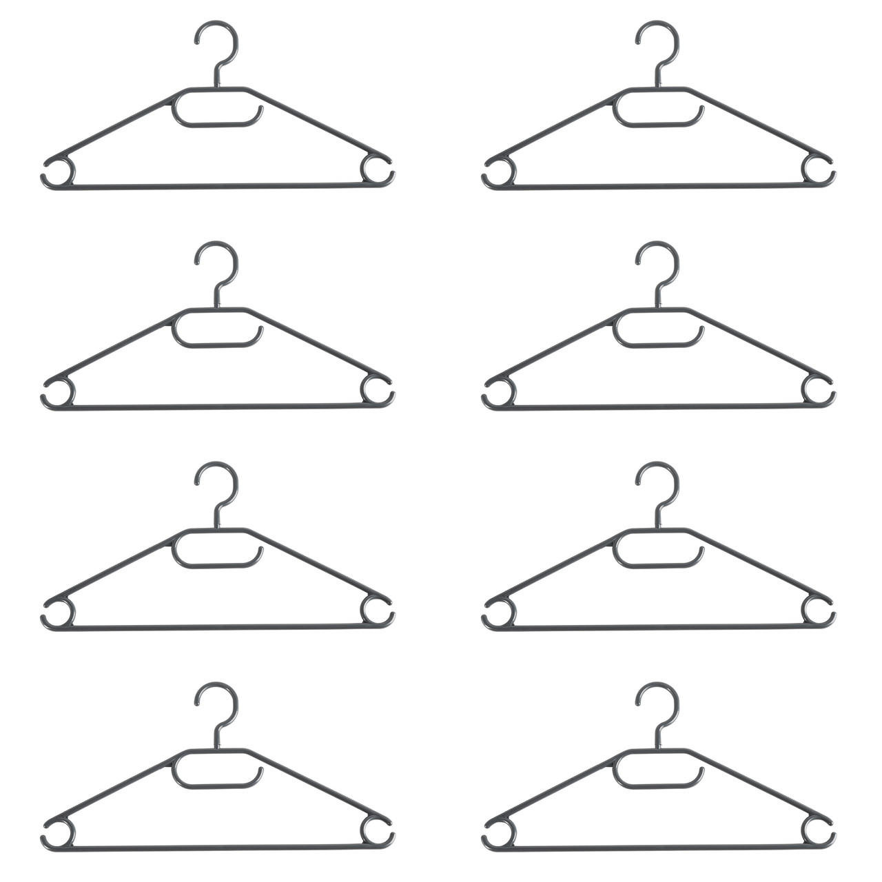 Beldray LA072684FEU7 Eco Recycled Hangers Black