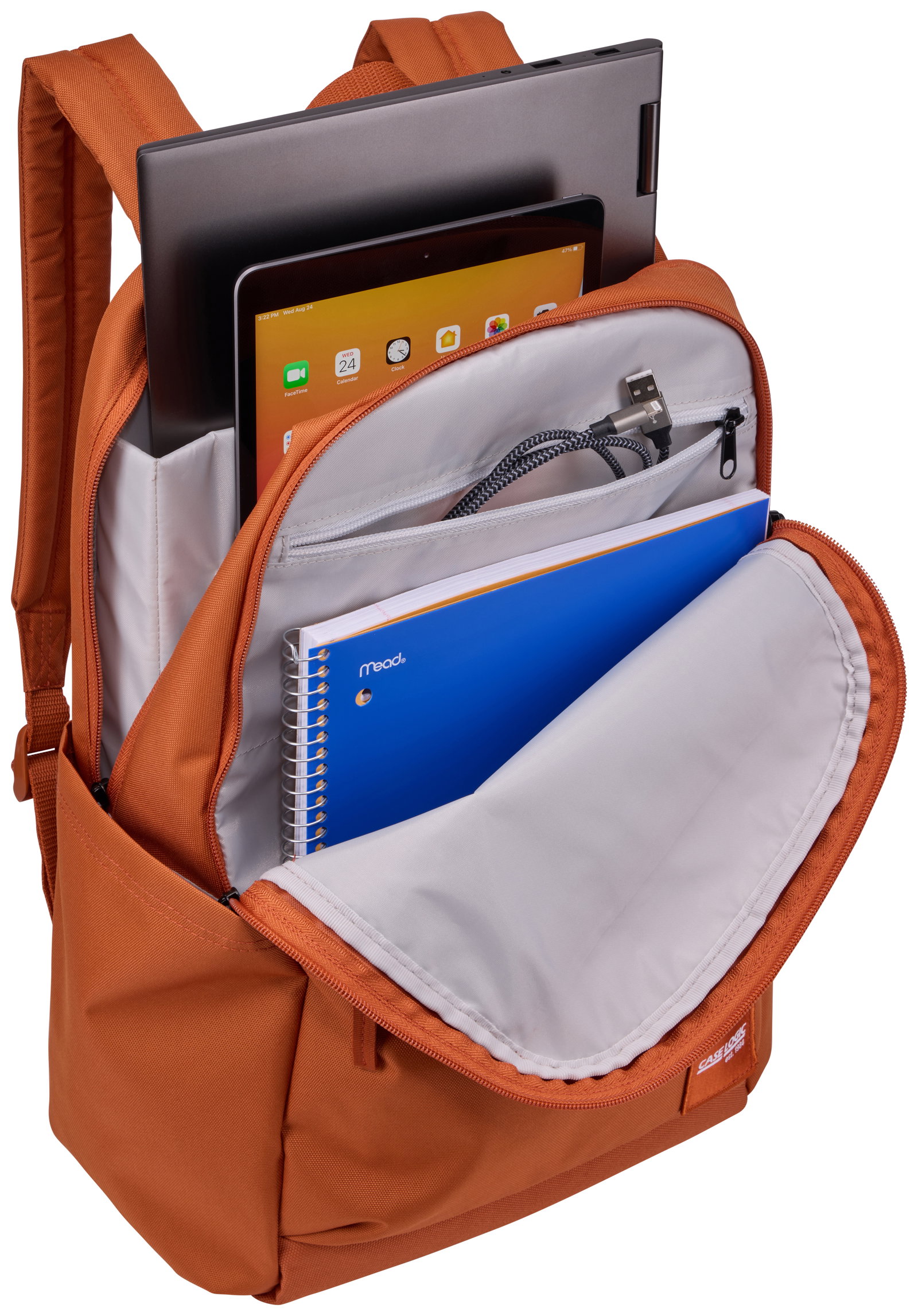 Case Logic 4929 Campus 24L CCAM-3216 Raw Copper