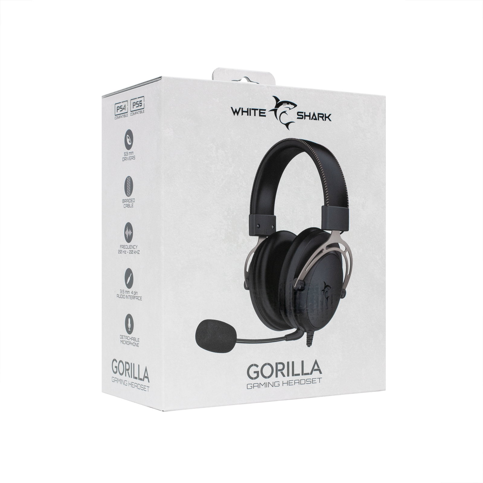 White Shark GH-2341 Gorilla Black/Grey