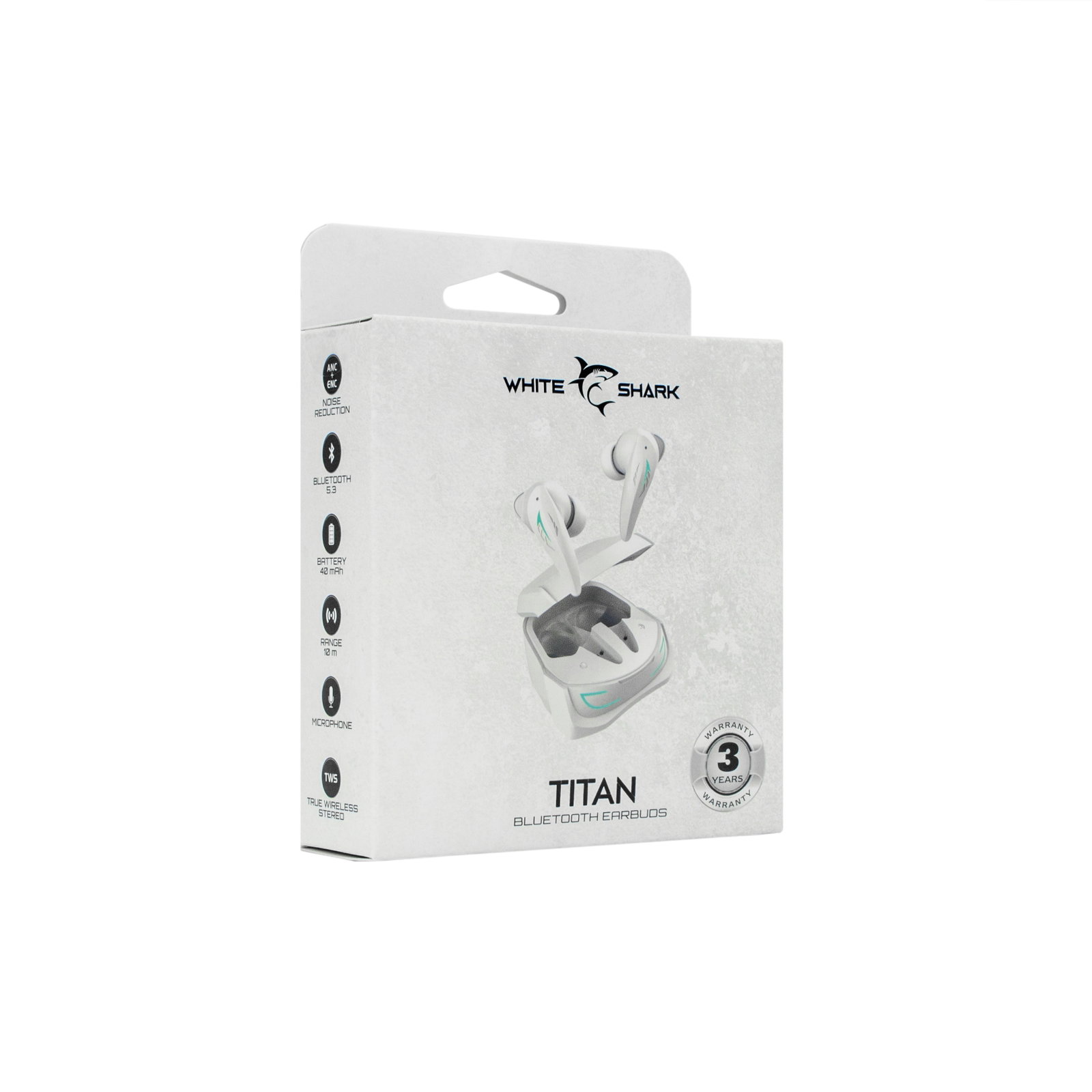 White Shark TITAN-W GEB-TWS96, White